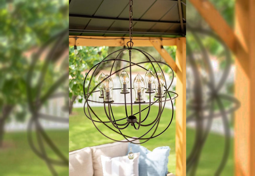 12 Beautiful Outdoor Chandelier Ideas for Your Patio