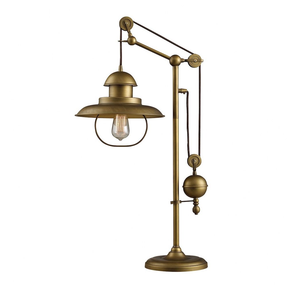 pulley desk lamp