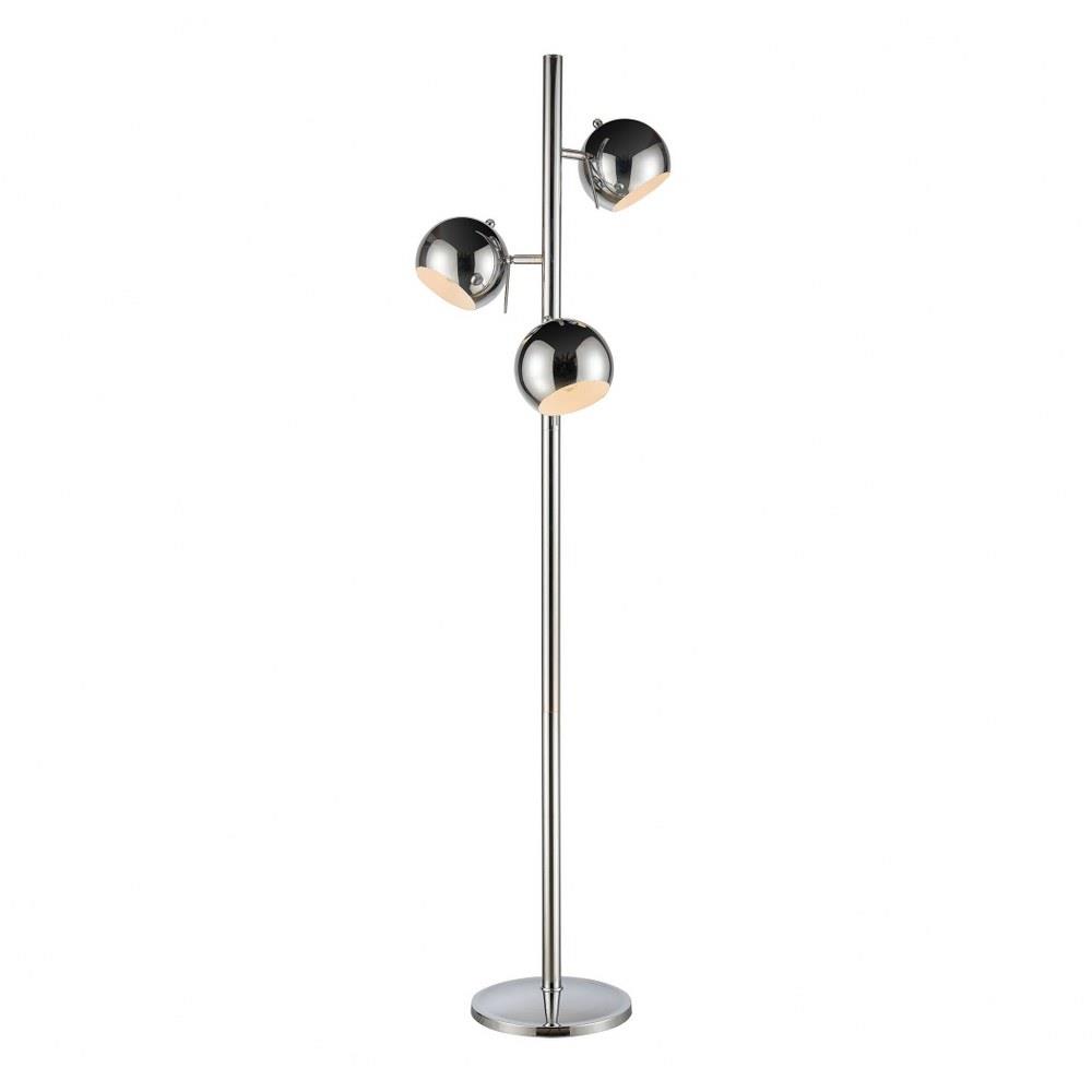 Bailey Street Home 2499 Bel 4228834 Three Light Globe Floor Lamp With Metal Orb Shades Retro Style Featuring an adjustable brushed gold pole, you can extend the height for bright and brilliant illumination where you need it. bailey street home
