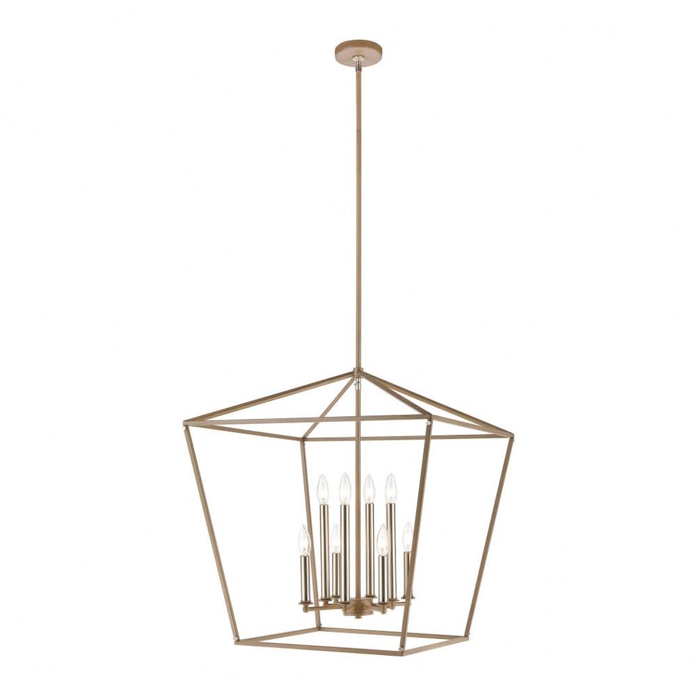 Bailey Street Home 31 Bel 3353595 Eight Light Lantern Pendant Exposed Bulbs With Geometric Style Chandelier