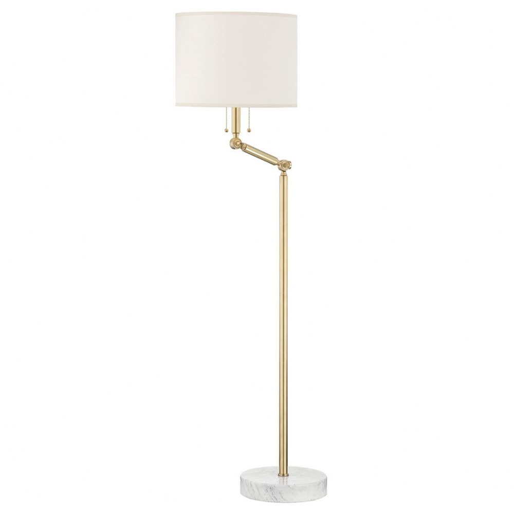 swing arm floor lamp with pull chain