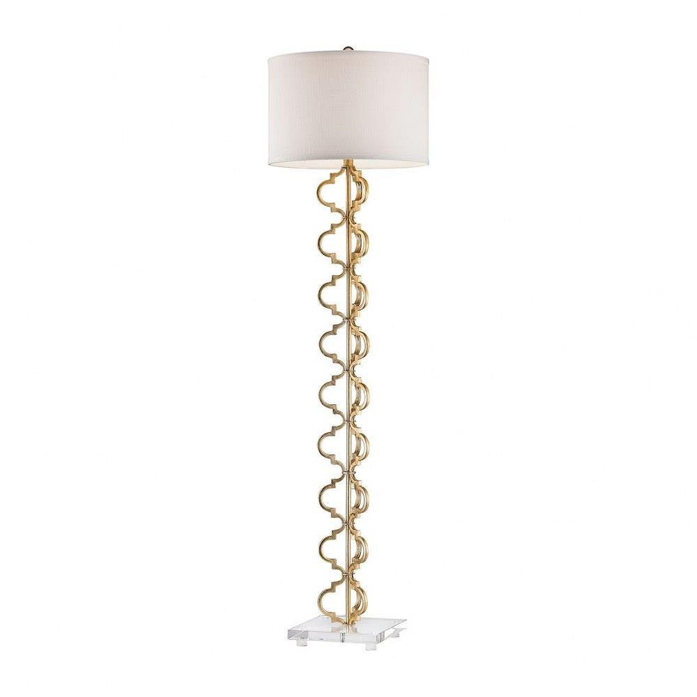 Bailey Street Home 2499BEL3332841 Floor Lamp Gold Leaf Finish