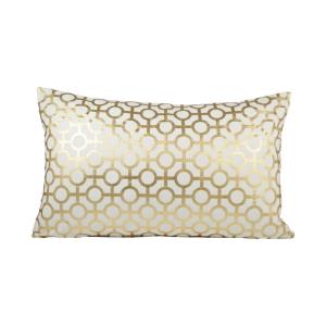 gold pillows and pillow covers