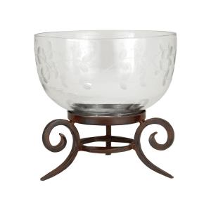 pedestal bowls and trays