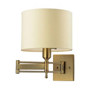 gold Nickel wall sconces