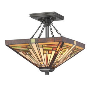 Tiffany Semi-Flush Mount Lighting