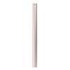 18 Inch Down Rod Length - Brushed Steel Finish